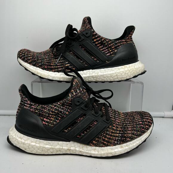Adidas Shoes Womens 6.5 Ultra Boost 4.0 DNA Multi Color Pink Running Sneaker - Picture 1 of 8
